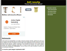 Tablet Screenshot of antimouche.net